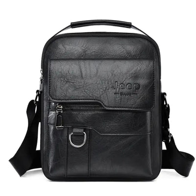 Sac à bandoulière pour hommes en cuir rétro | Sac à main durable avec grande capacité | Parfait pour les affaires, les voyages et bien plus encore