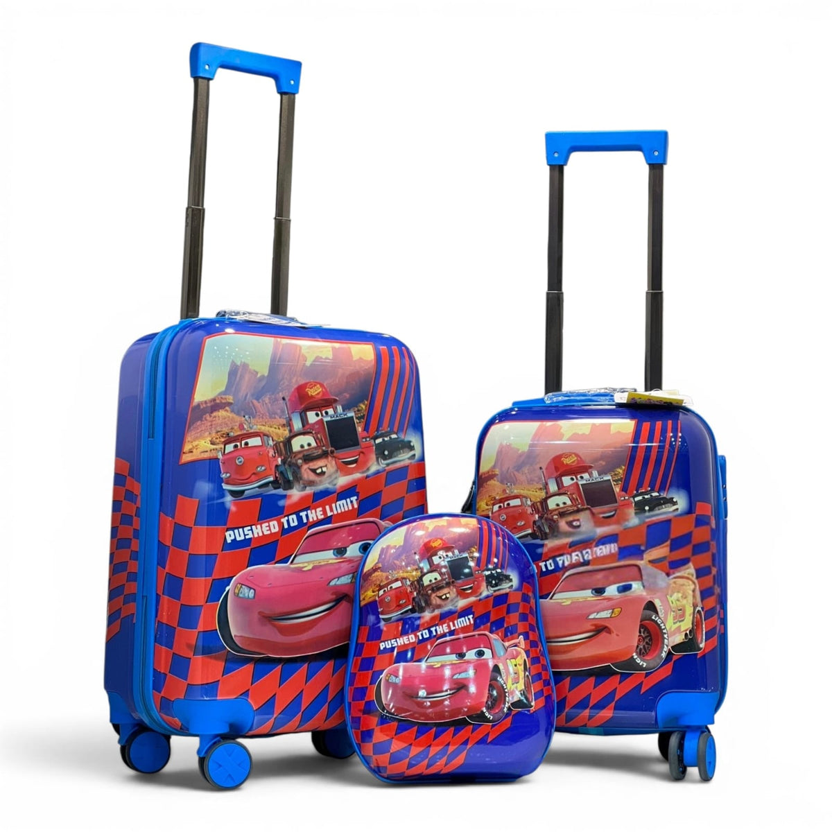 Ensemble Valises et Sac à Dos Disney Cars (Pack de 3)
