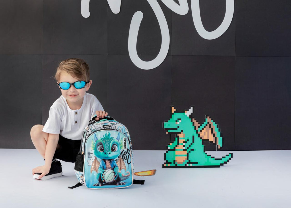 Trio Scolaire Dragon 3 piéces🐉