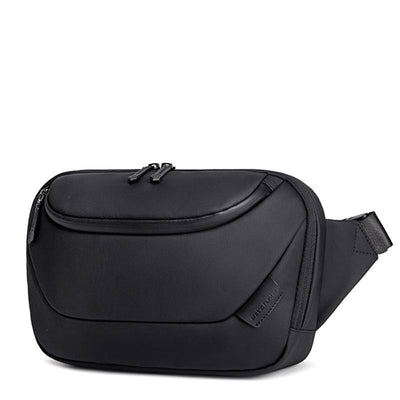 Sac Banane Homme Élégant en Cuir PU Noir – Style Moderne et Pratique 🖤🎒 Arctic Hunter