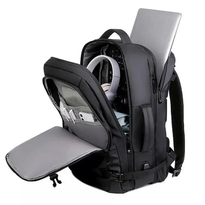 Sac à dos de voyage 17 pouces avec port USB – Taille cabine Ryanair