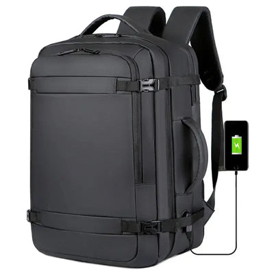 Sac à dos de voyage 17 pouces avec port USB – Taille cabine Ryanair