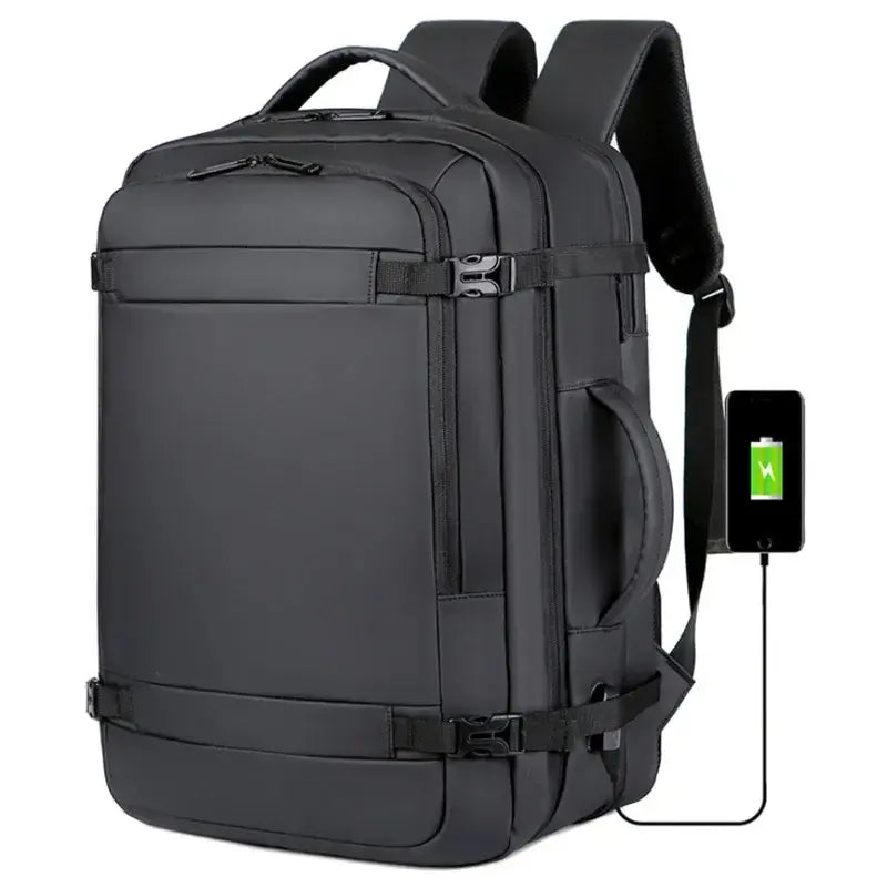 Sac à dos de voyage 17 pouces avec port USB – Taille cabine Ryanair