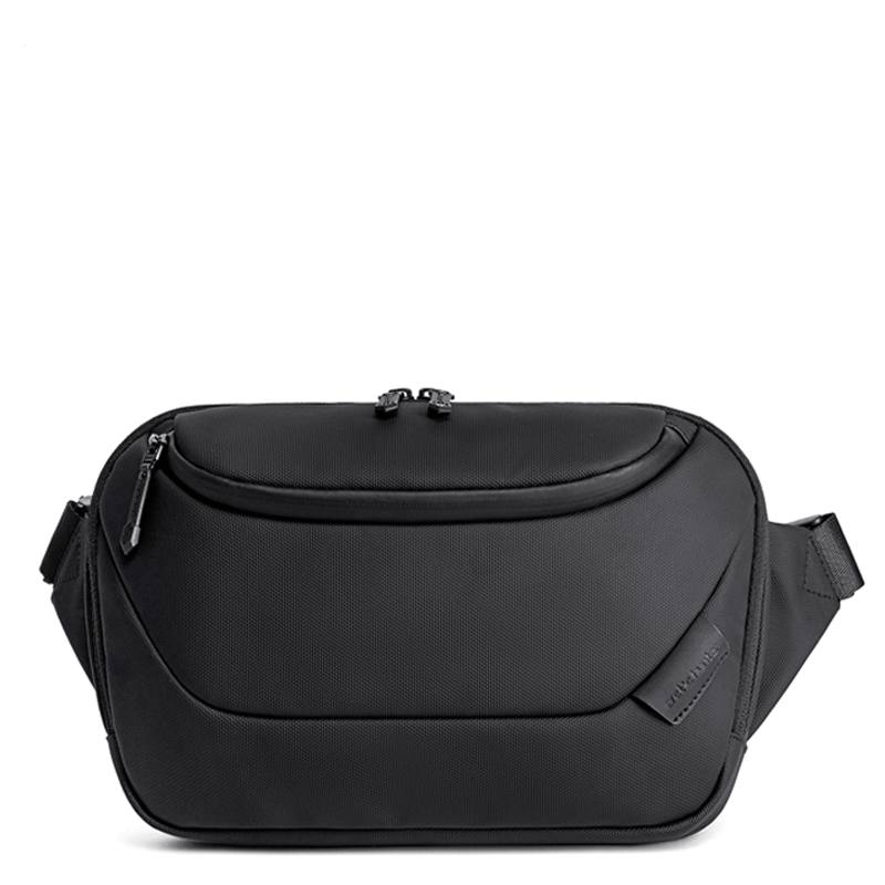 Sac Banane Homme Élégant en Cuir PU Noir – Style Moderne et Pratique 🖤🎒 Arctic Hunter